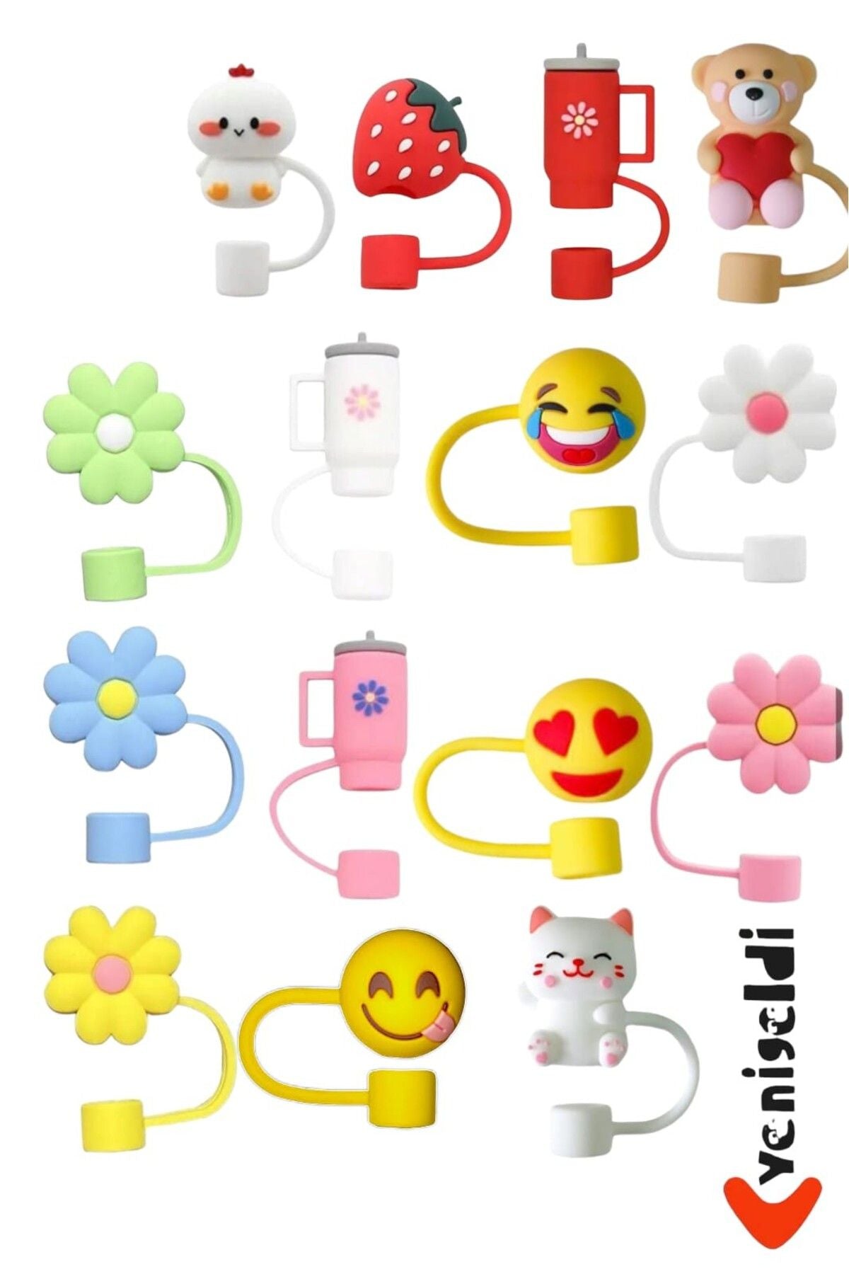 2 Adet 10 Mm Stanley Için Silikon Pipet Tıpası Kapağı Toz Geçirmez Kapak Şekilli Pipet Başlığı