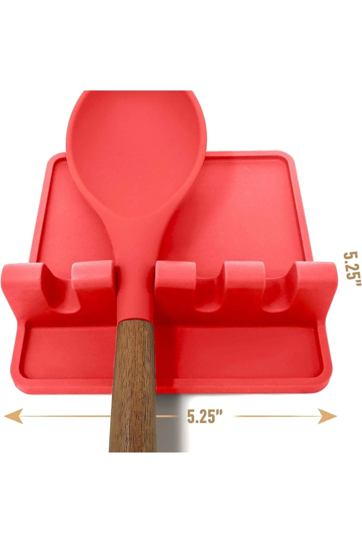 Yenigeldi Slikon Spatula Tutucu Kaşıklık Çatallık, Silikon Bulaşıklık , Çatal Kaşıklık Mutfak Düzenleyici