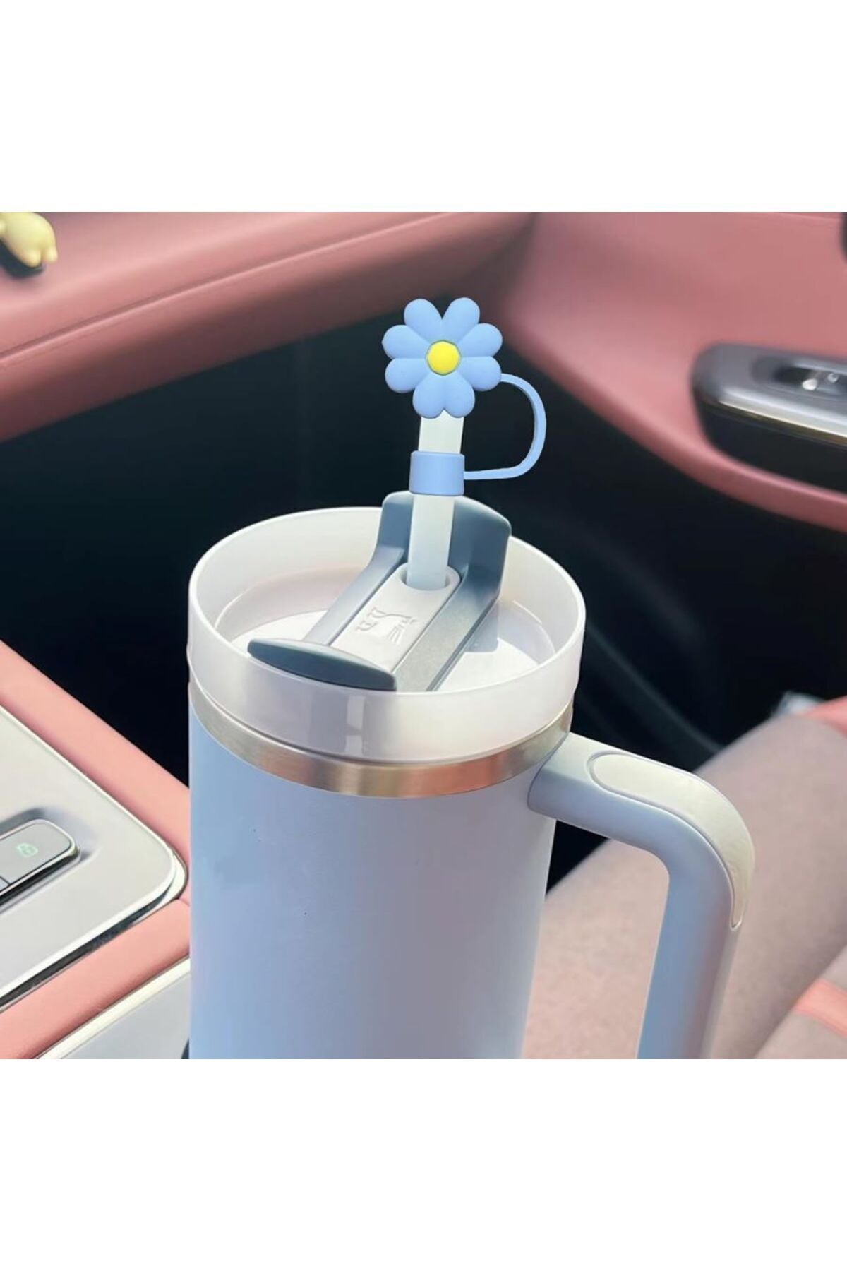 Yenigeldi 10 Adet 10 Mm Stanley Kupası Için Pipet Kapak Kapağı Toz Böcek Sineklere Karşı Tapa Tıpa