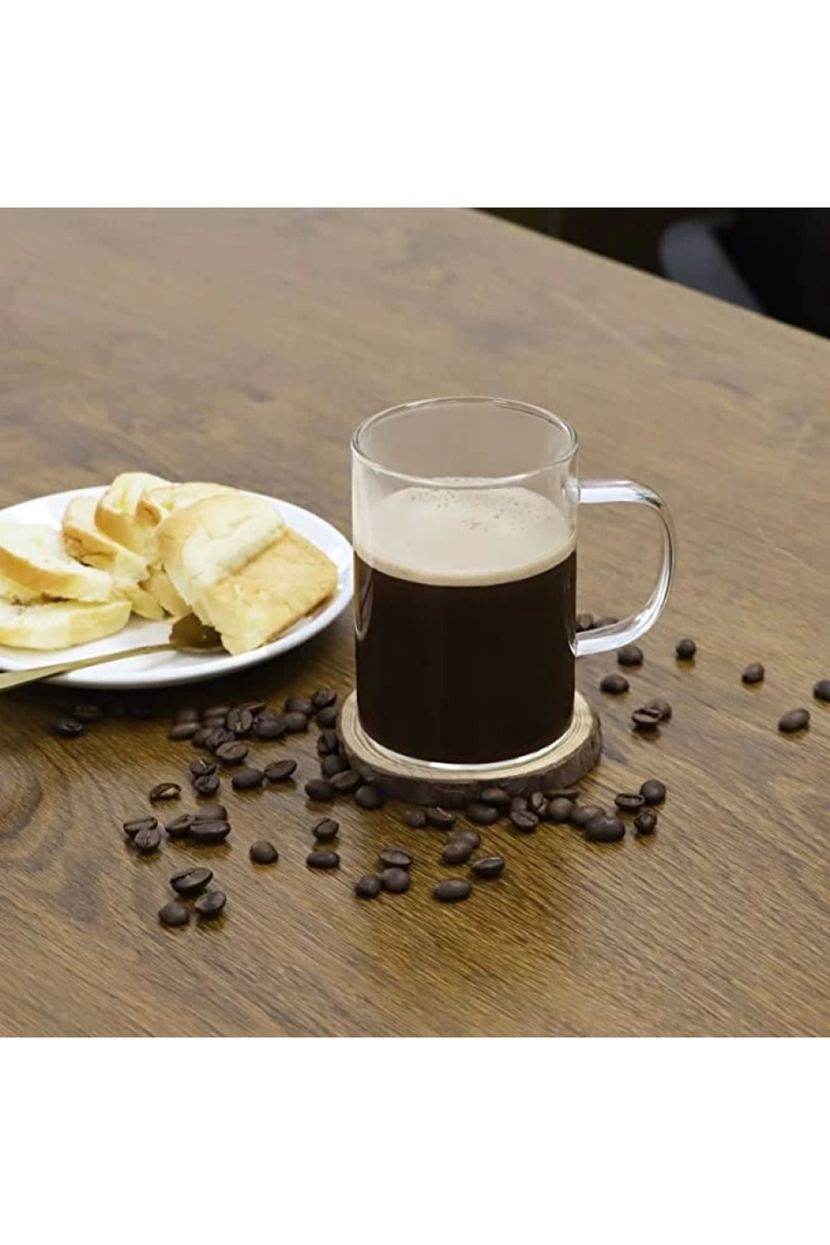 Yenigeldi 2 Adet Borosilikat Isıya Dayanıklı Termisil Bardak Cam Kupa