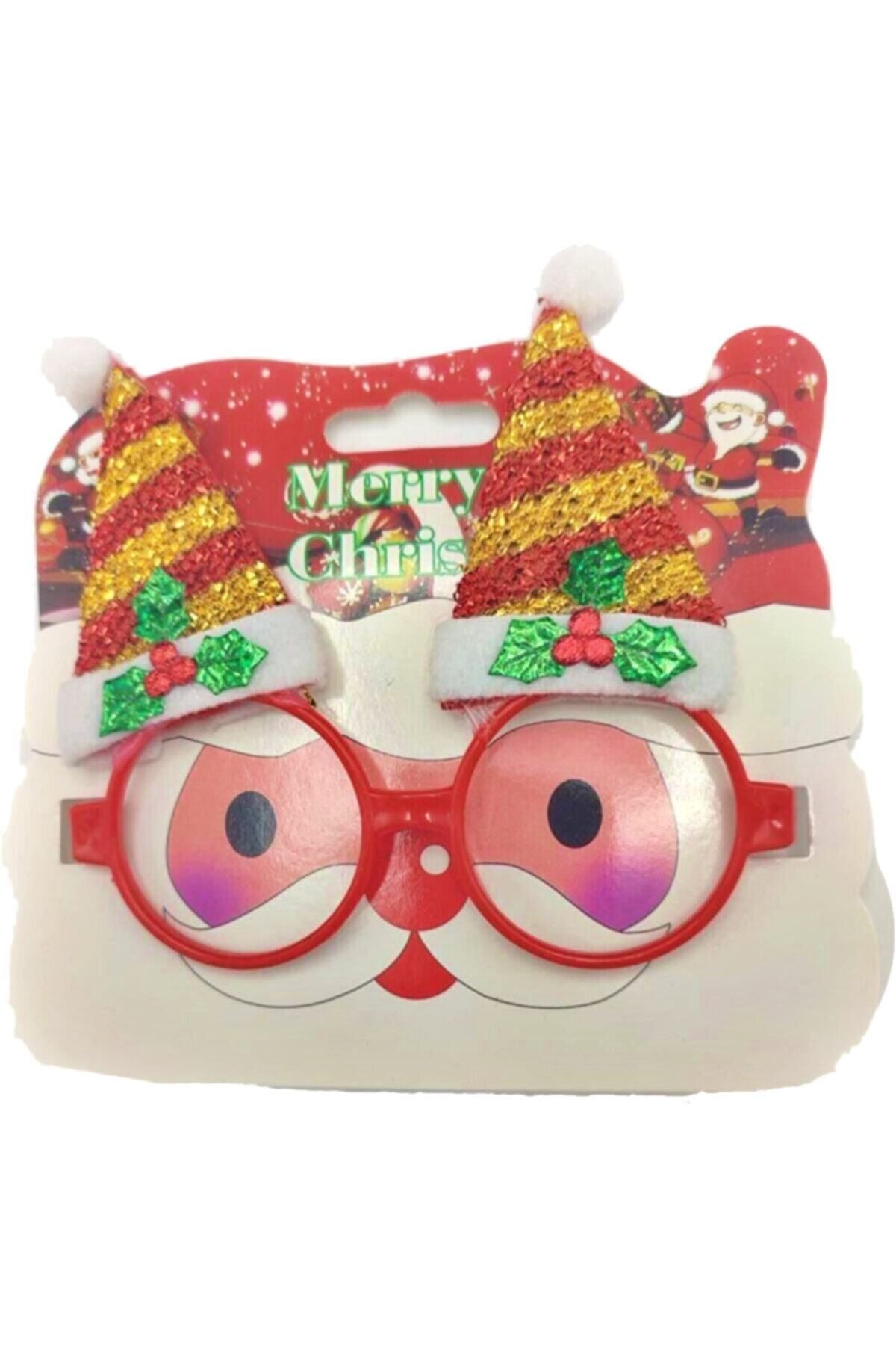 Yenigeldi Yılbaşı Eğlenceli Süslü Gözlük, Süs Gözlüğü,