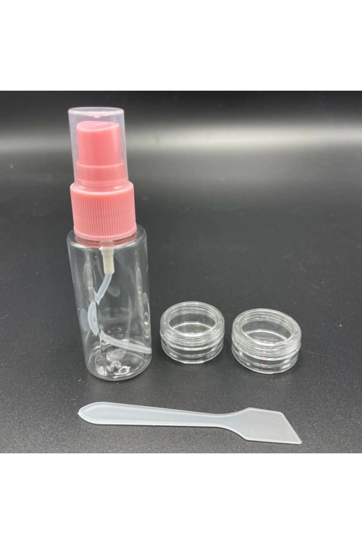 4 Parça Seyahat Seti Sızdırmaz Taşınabilir Tuvalet Kapları Seyahat Seti Losyon Parfüm Dezenfektan Vs