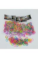 Genel Markalar 4 Lü Yedek Poşet Bileklik Takı Yapma Seti ve Örgü yapma seti Loom