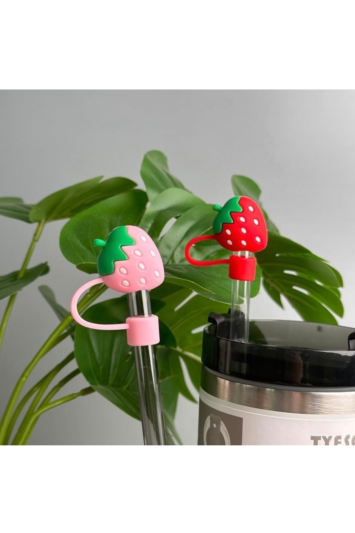 Yenigeldi 8 Adet 10 mm Stanley Uyumlu Gıda Sınıfı Silikon Pipet Kapak Pipet Tıpas