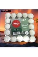 Yenigeldi 50 Adet Avrupa Üretimi (SAĞLIK VE GÜVENLİK SERTİFİKALI) 3.5 Saat Yanan Tealight Bolsius Tea Light