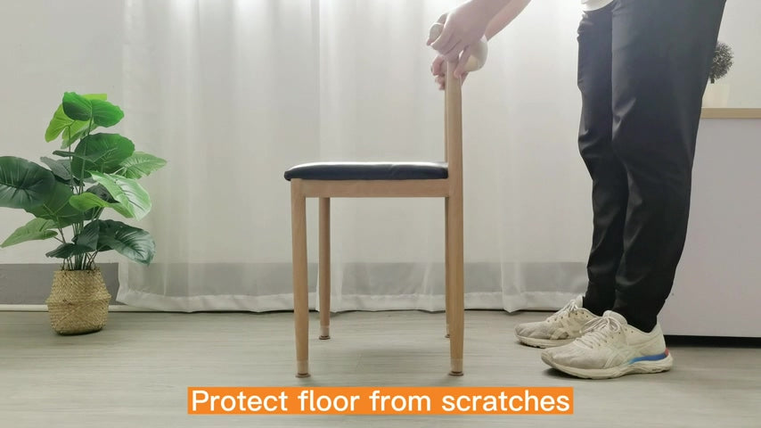 Yenigeldi 24 Adet (2CM VE 2,8 CM) Keçeli Sandalye Susturucu Sandalye Pabucu Keçe Zemin Koruyucu Kaydırmaz