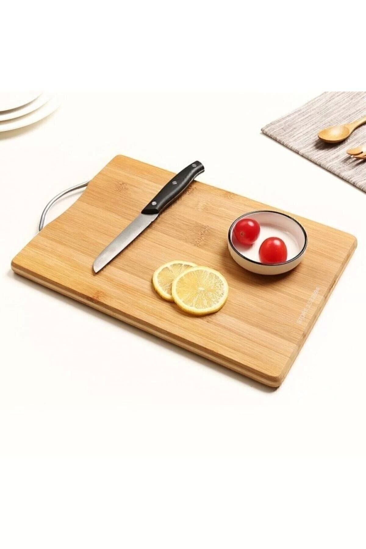 Bambu 2 Li Kesme Tahtası 20x30 - 22-32 Cm