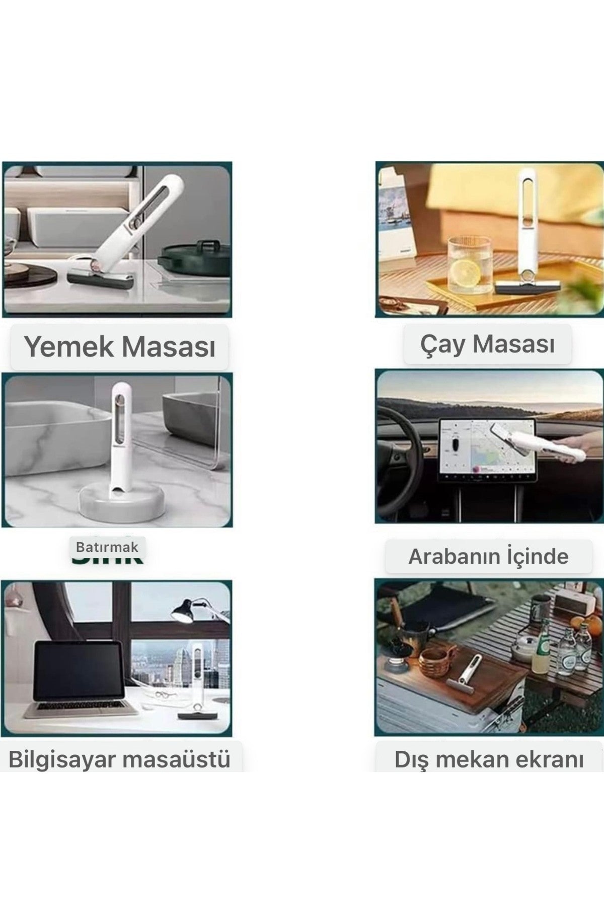 1 Adet Mini Mop ve 4 Adet Yedek Sünger