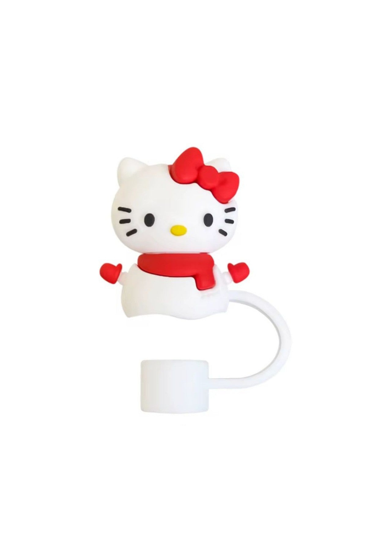 Termos Uyumlu Hello Kitty Aksesuar/ Pipet Koruyucu/Pipet Kılıfı/ Pipet Tıpası 1 Adet 10mm