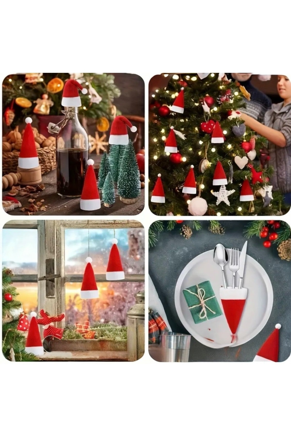2 Adet Araba Şeklinde Çam Ağacı Süsü, Yılbaşı Noel Ağacı Dekorasyonu