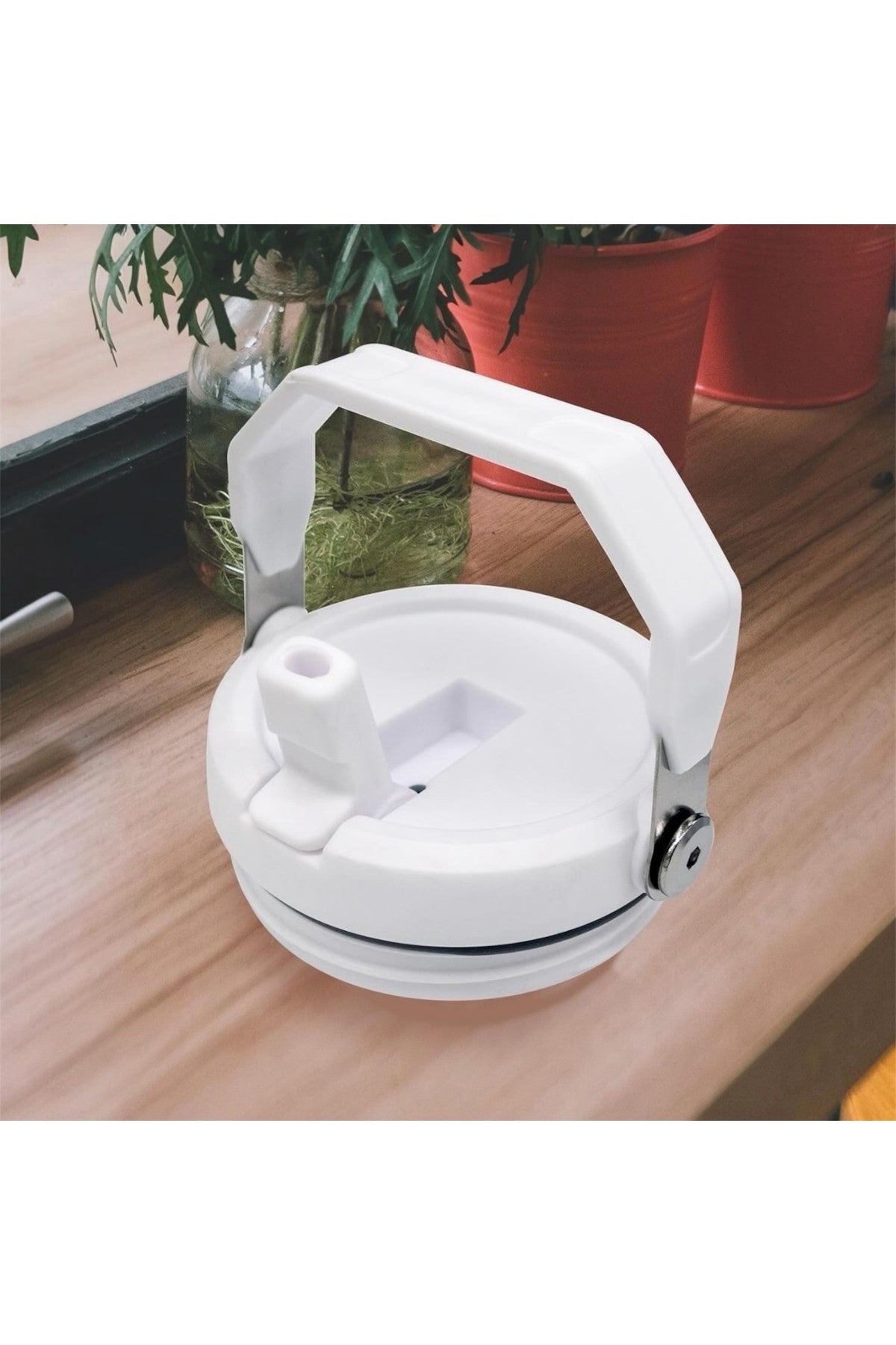 Stanly Quencher 40oz Quencher Uyumlu Sızdırmaz Yedek Kapak - Pipetli ve Taşıma Saplı, BPA İçermez