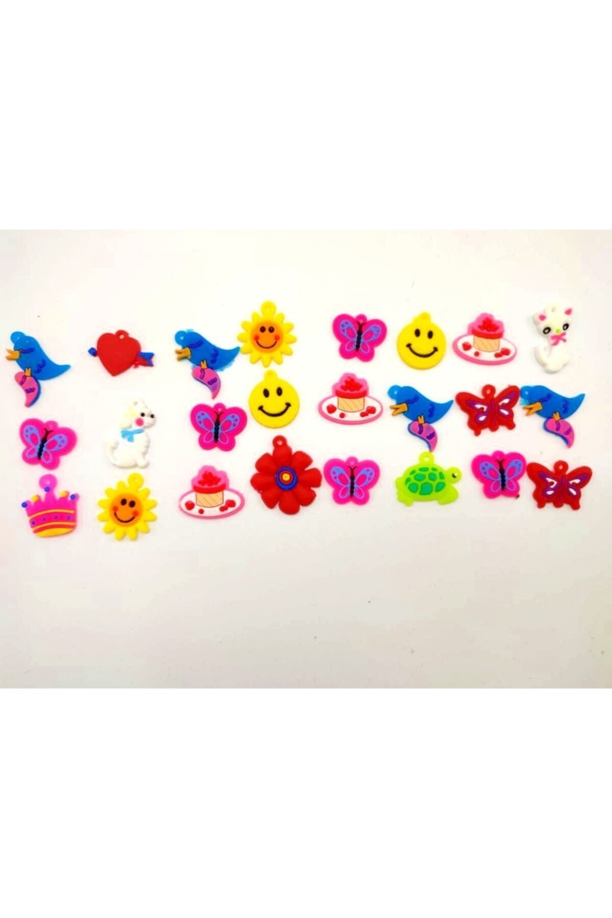 Loomlands Bileklik Aksesuarlığı, Anahtarlık Aksesuarı, Takı Yapım Seti, Emojiler