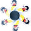 Yenigeldi Running Fidget Spinner, Koşan Stres Çarkı, Animated Fidget Spinner, Animasyon Stres Çarkı,