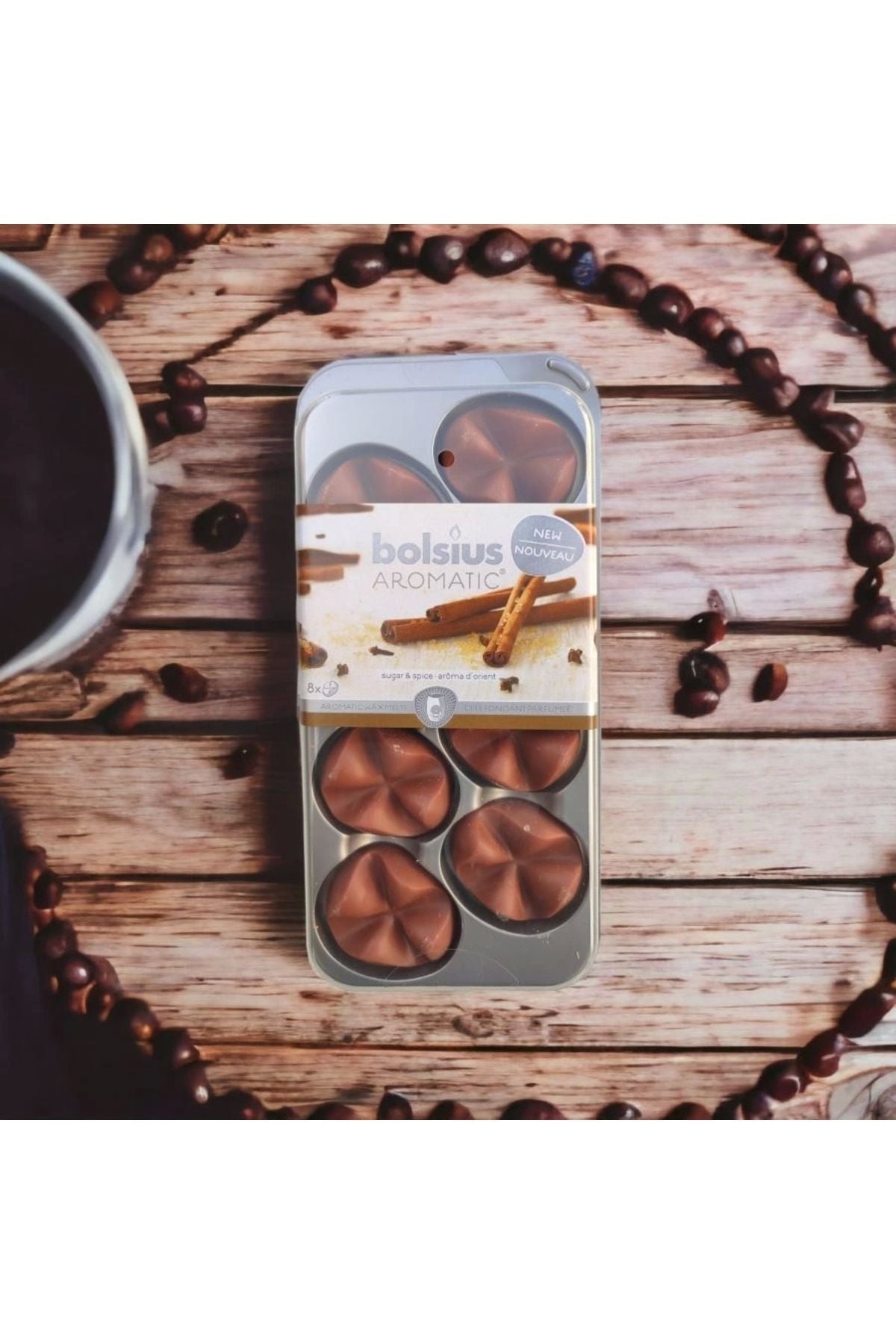 100 Saatlik Mum Buhurdanlık Koku Wax Melt Polonya Yapımı Bolsius Sağlık Sertifikalı