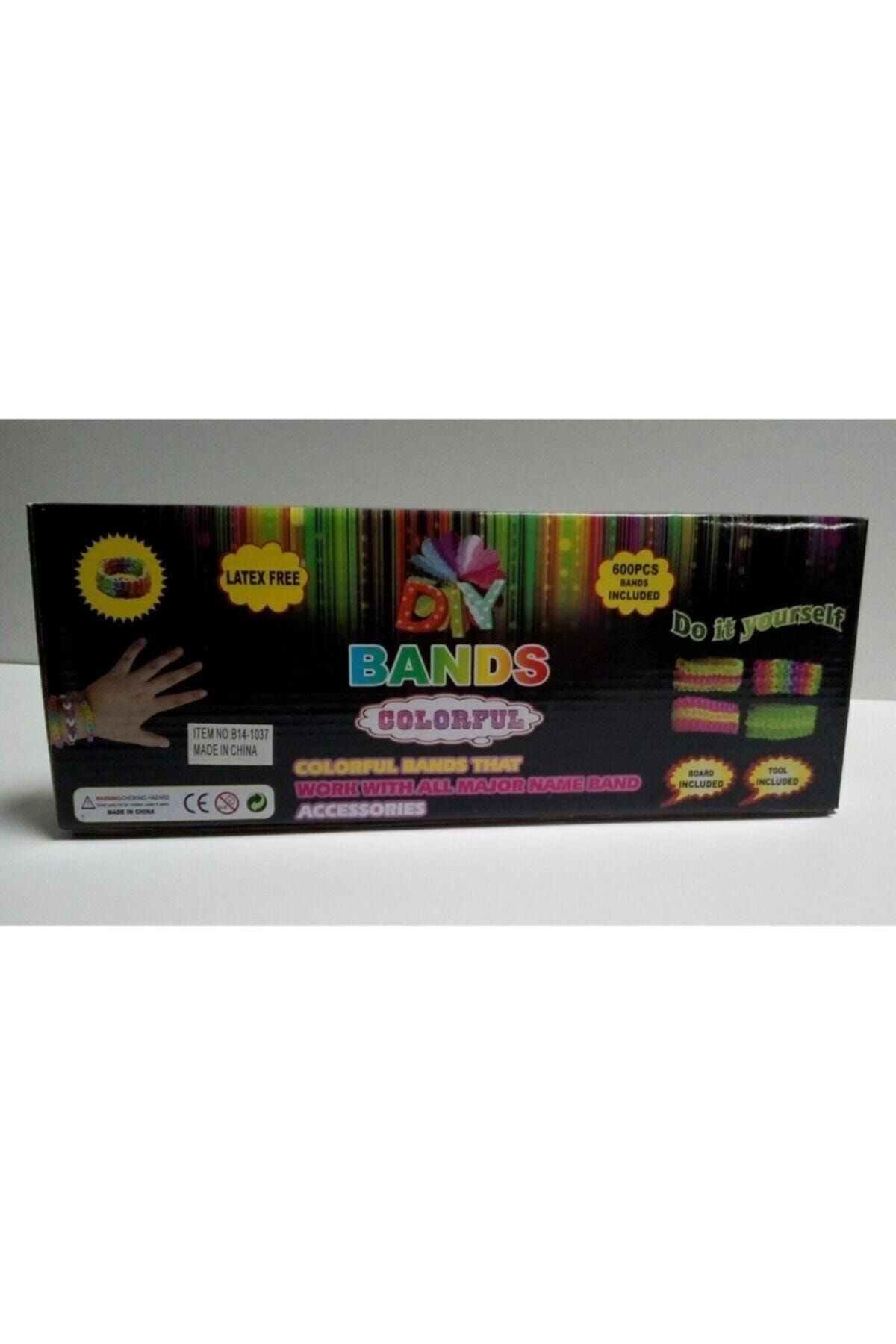 giftzone Bileklik Yapma Seti Colorful Loom Bands