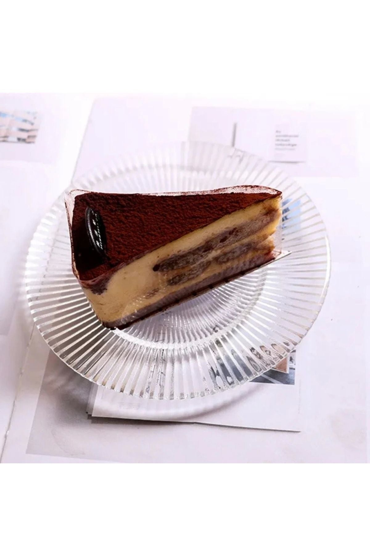 Yenigeldi 2 Adet Cam Meyve Kasesi ve 2 Adet Cam Pasta Tabağı