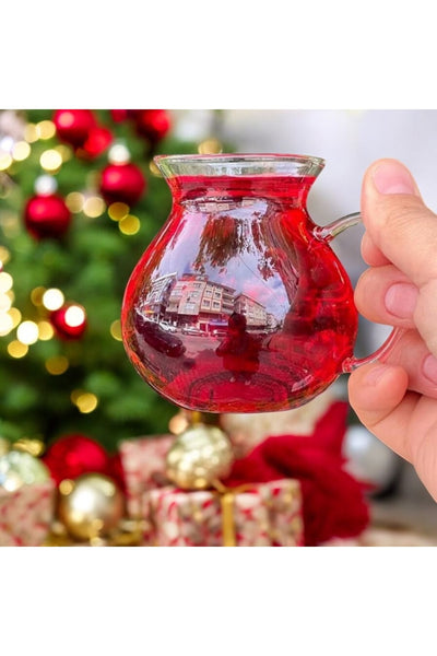 Yenigeldi 2 Adet 280 ml ( 8cm - 7cm ) Isıya Dayanıklı Şişman Çay Bardağı
