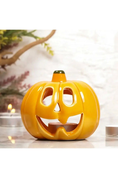 2 Adet (8 cm *8 cm) Balkabağı Mumluk Dekoratif Tealight Mumluk