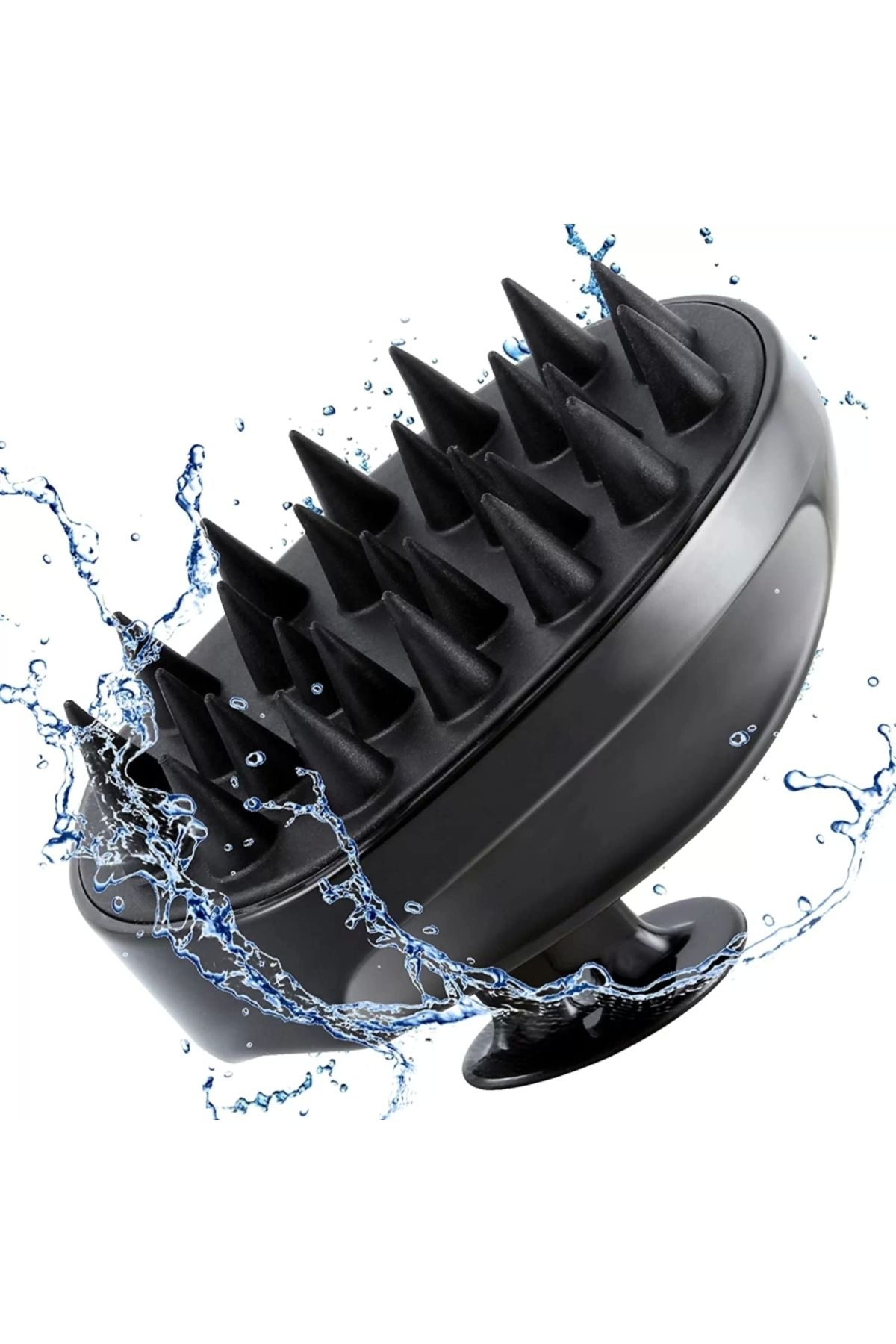 Yumuşak Silikon Saç Derisi Masajı Şampuan Fırçası,saç Derisi Stres Için Baş Masajı Duş Saç Fırçası