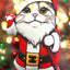 Yenigeldi 1 Adet 40 cm Noel Baba Kedi Yılbaşı Yastık Yılbaşı Süsü