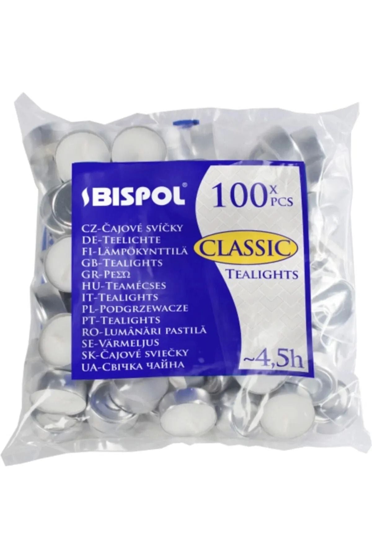 BISPOL 100 Lu, 4 Saat Yanan Polonya Mumu, 12.5 gr
