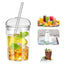 2 Adet Y39 450 ml Kubbe Kubbe Kapaklı Isıya Dayanıklı (2 Adet 6mm Pipet Kapağı )