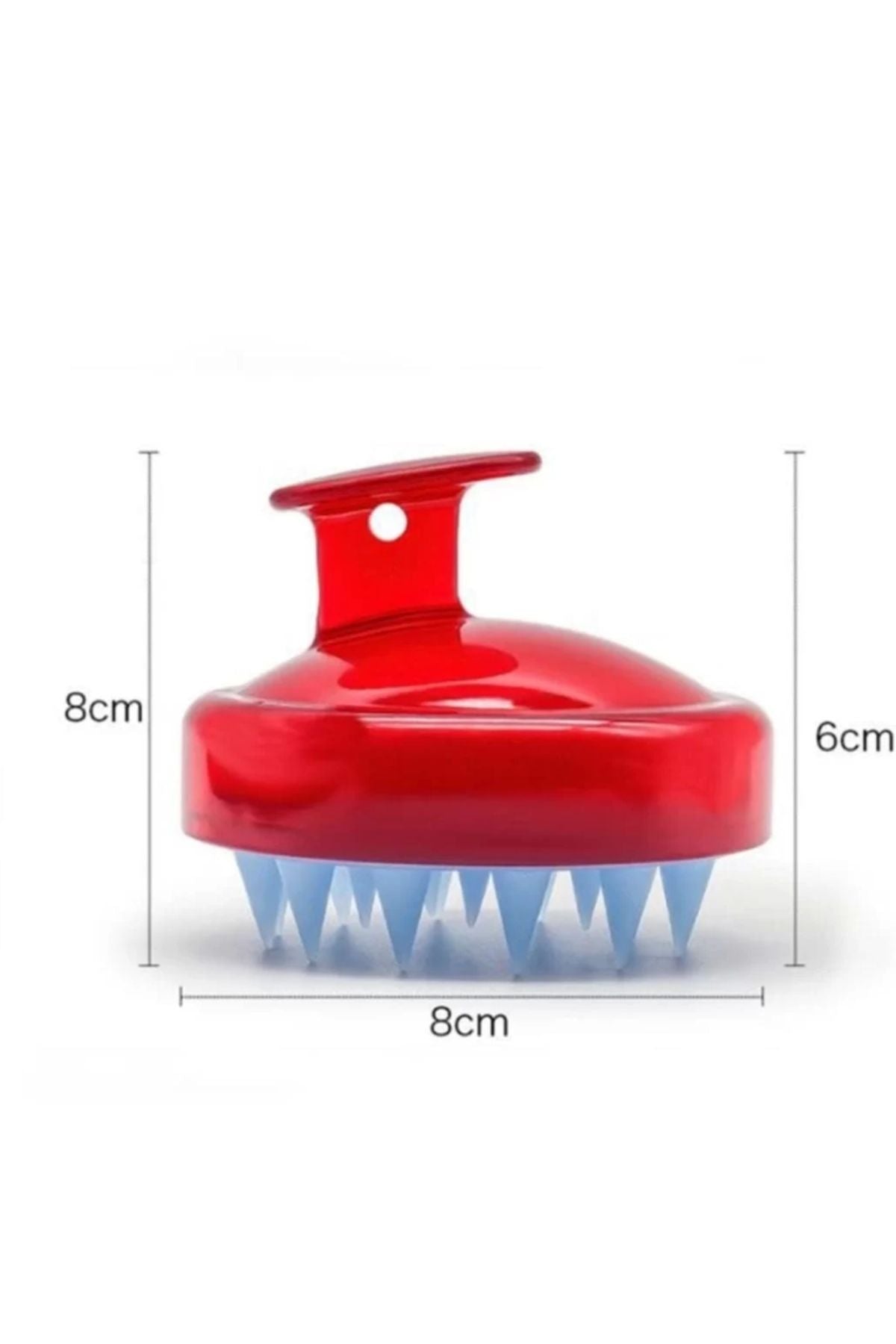 Yumuşak Silikon Saç Derisi Masajı Şampuan Fırçası,saç Derisi Stres Için Baş Masajı Duş Saç Fırçası