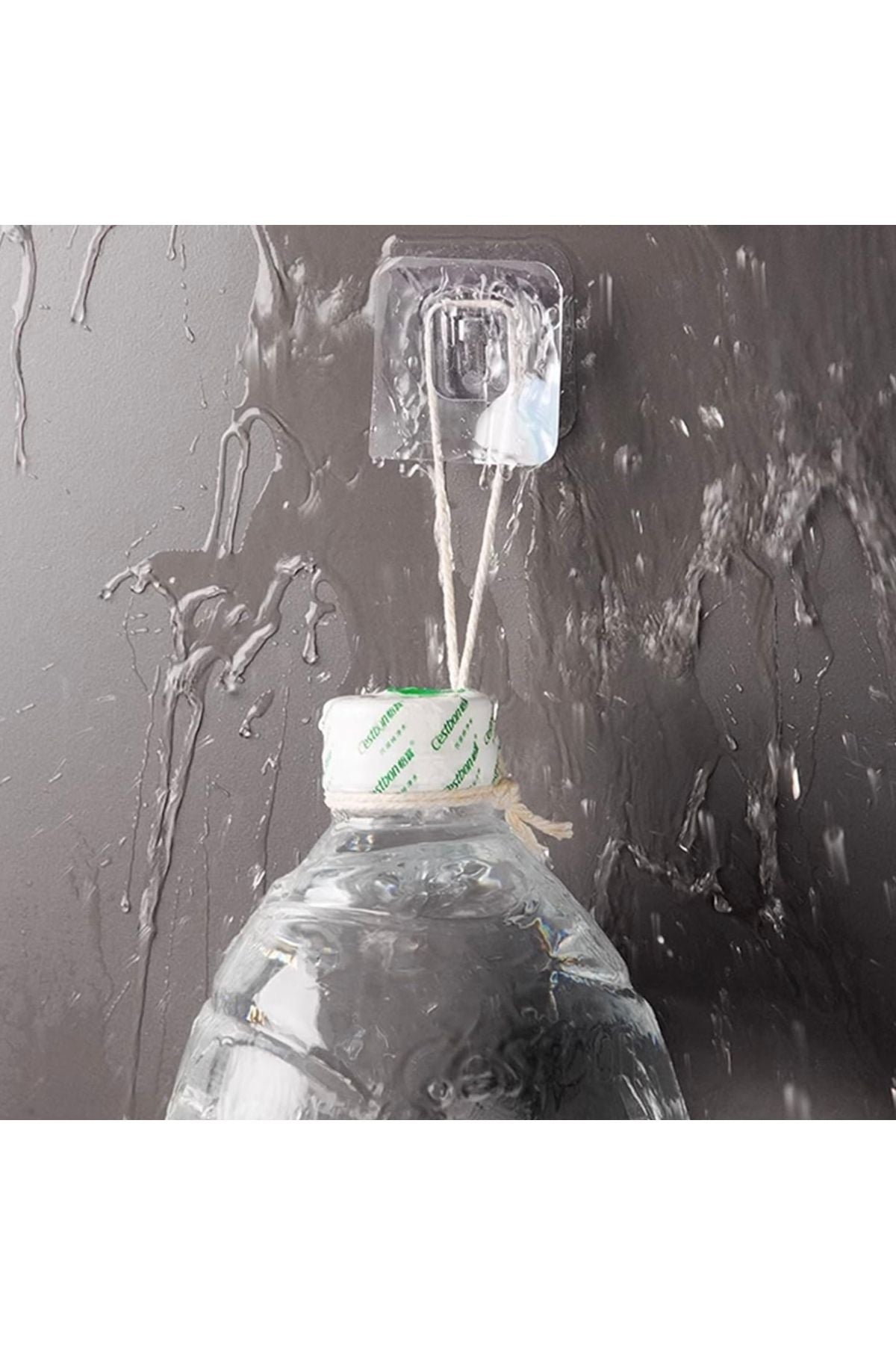 Yenigeldi 10 Set Çok Güçlü Kendinden Yapışkanlı Eşya Sabitleme Askısı Geçmeli Klips yzmk