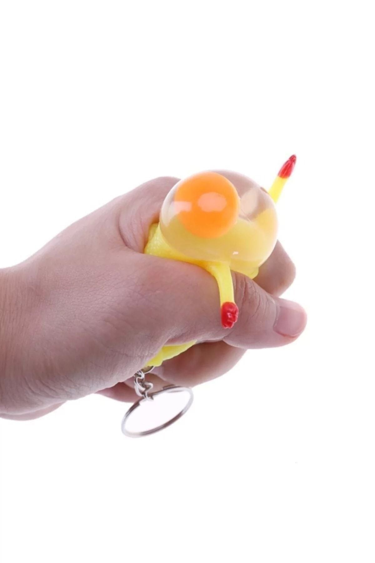 Yenigeldi Squishy Yumurtlayan Tavuk Anahtarlık Çanta Ve Cüzdan Süsü Hediyelik