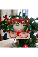 Yenigeldi Yılbaşı Parti Gözlük, Çam Figürlü Gözlük, Parti Gözlük Tek Ebat Yılbaşı Süs