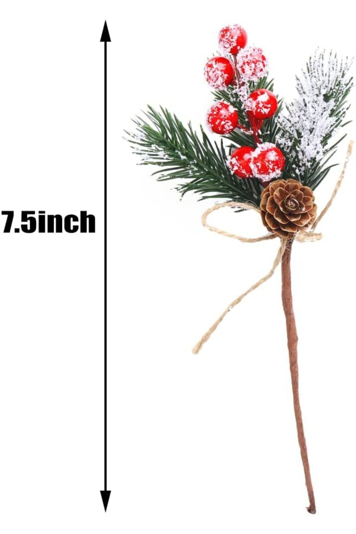 Yenigeldi 4 Adet Kozalaklı Kokina Yılbaşı Süsü