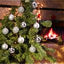 Yenigeldi 12'li Gümüş 5 Cm Yılbaşı Topu, Noel Topu, Çam Ağacı Topu,süs Topu
