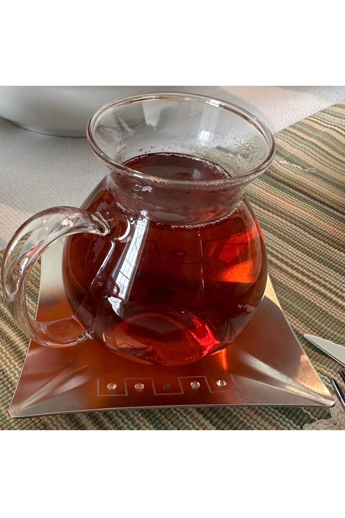 Yenigeldi 2 Adet 280 ml ( 8cm - 7cm ) Isıya Dayanıklı Şişman Çay Bardağı