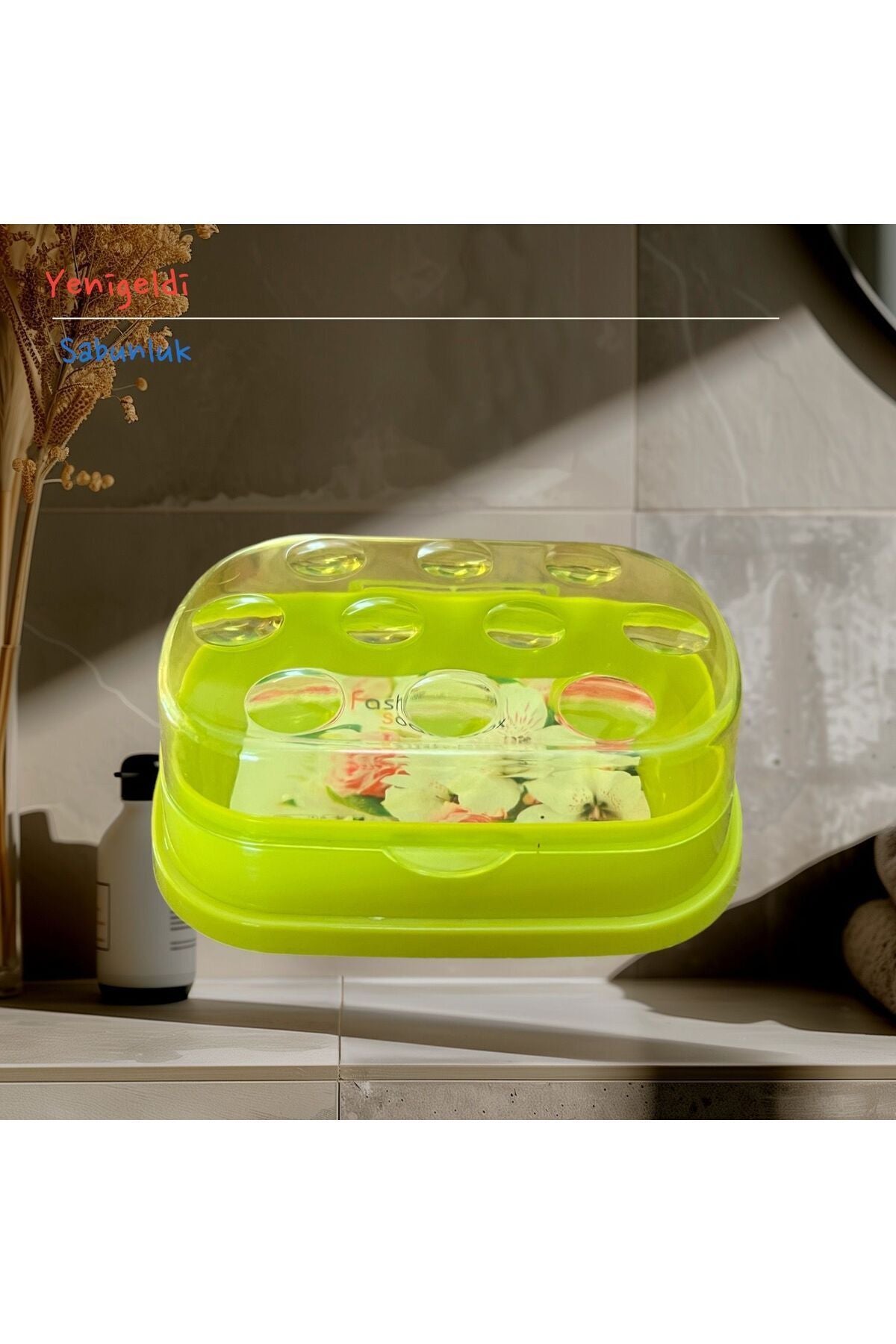 2 Adet Seyahat Sabun Kutusu, Akrilik Kapaklı Sabunluk ,Banyo Duş Ev Açık Spor Salonu Fitness