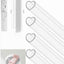 Yenigeldi 30 cm Stanly Quencher Uyumlu Tritan Malzeme Kalp Pipet ( 4 pipet + 1 Fırça)