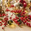 Yenigeldi 10 adet El Yapımı Kokina Red Berry Yılbaşı Süs , Ev Parti Kış Noel Yılbaşı Süsü