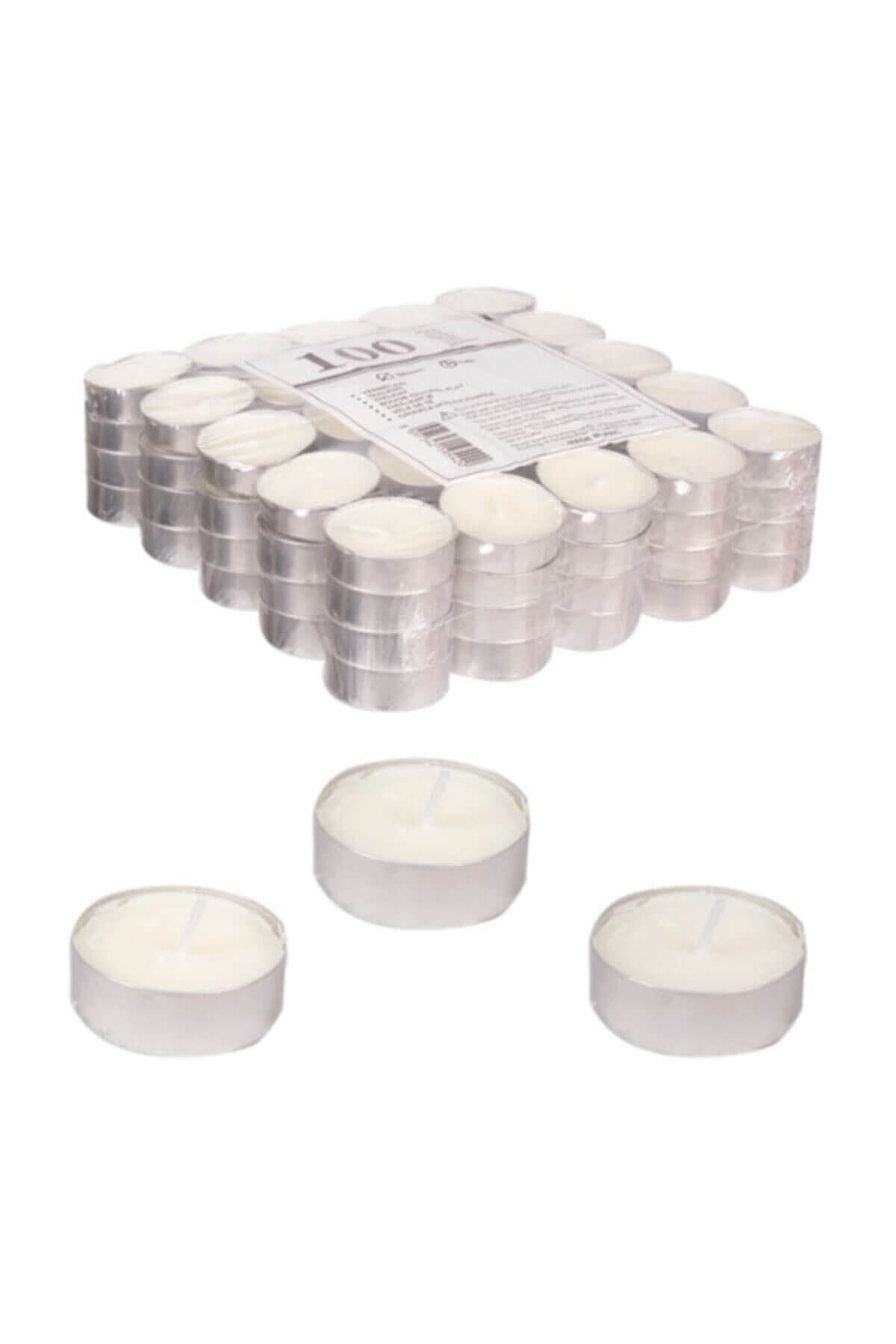 esnur collection Mum Tealight 100'lü , Paket, Doğum Günü, Parti Mumu