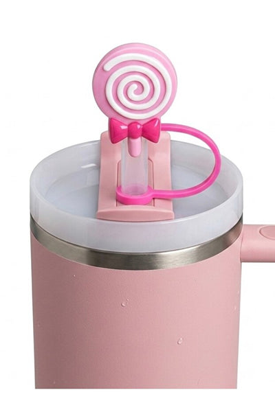 Yenigeldi Sevimli Lolipop 10mm Pipet Koruyucu - Silikon Pipet Tıpası, Kapağı ve Başlığı