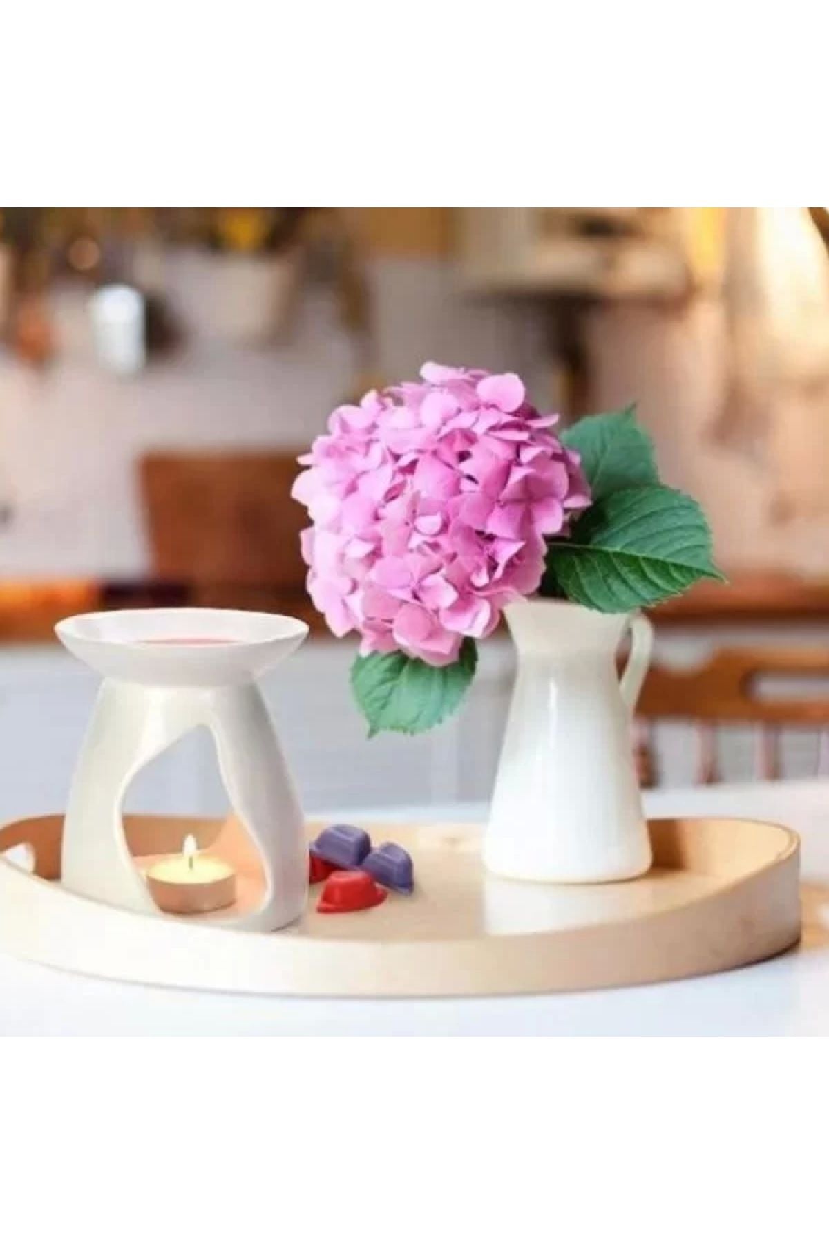 Yenigeldi Bispol Beyaz Çiçek Kokulu Wax Melts Buhurdanlık Kokusu Oda Kokusu
