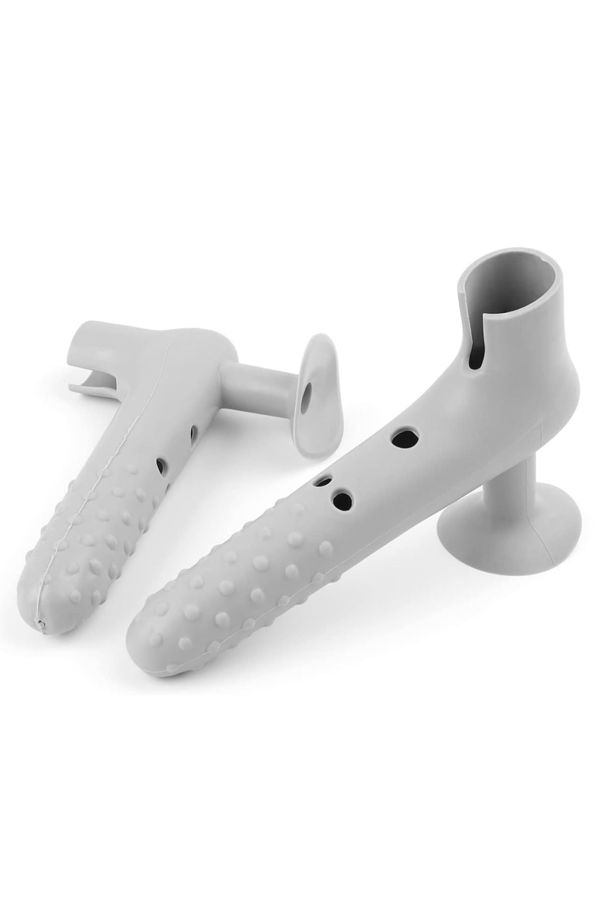 2 Adet Silikon Vantuzlu Kapı Kolu Kılıfı ,Duvar Koruma