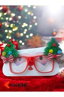 Yenigeldi Yılbaşı Parti Gözlük, Çam Figürlü Gözlük, Parti Gözlük Tek Ebat Yılbaşı Süs