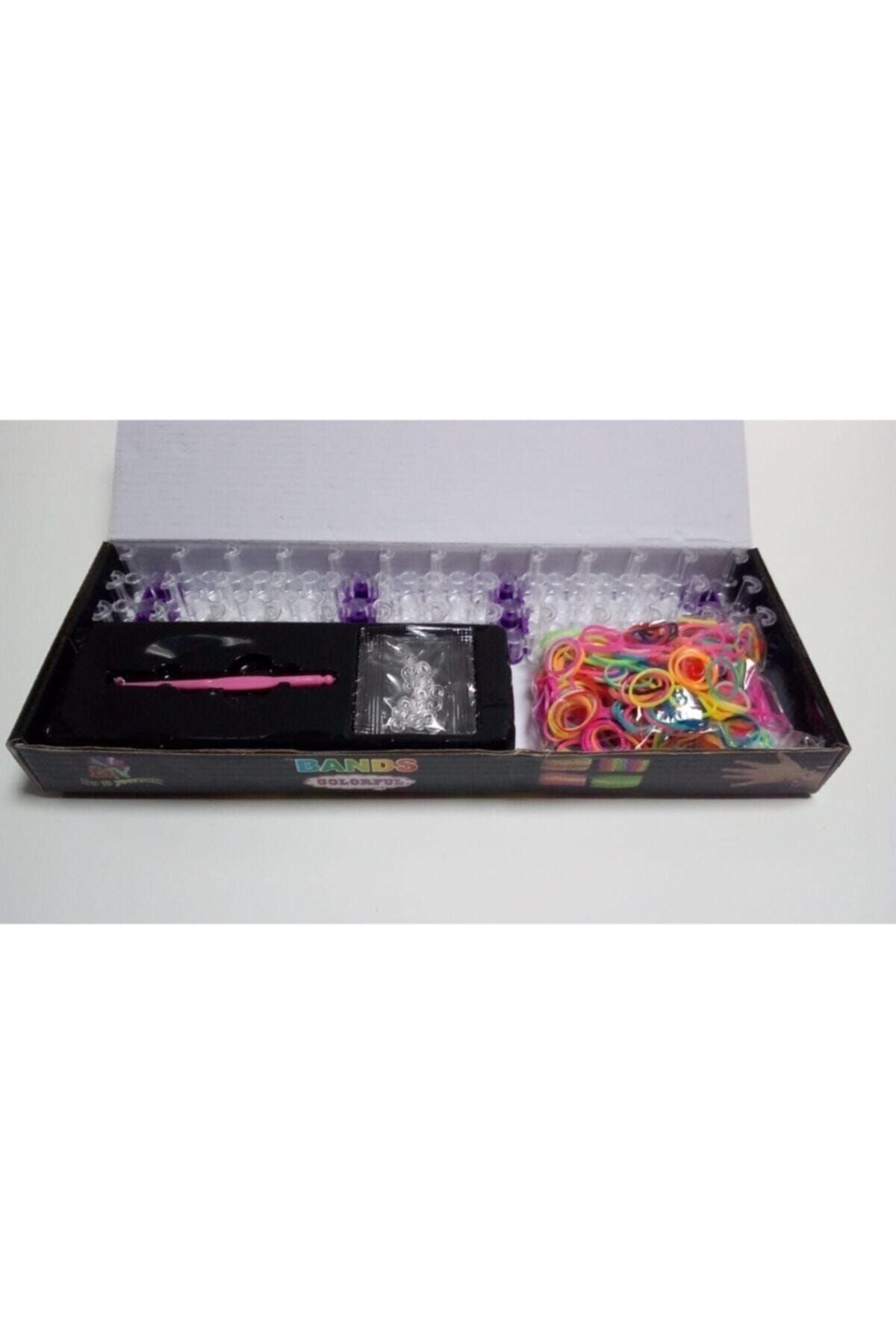 giftzone Bileklik Yapma Seti Colorful Loom Bands