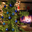 Yenigeldi 12 Li Mavi 3 Cm Yılbaşı Topu , Noel Topu , Çam Ağacı Topu , Süs Topu