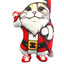 Yenigeldi 1 Adet 40 cm Noel Baba Kedi Yılbaşı Yastık Yılbaşı Süsü