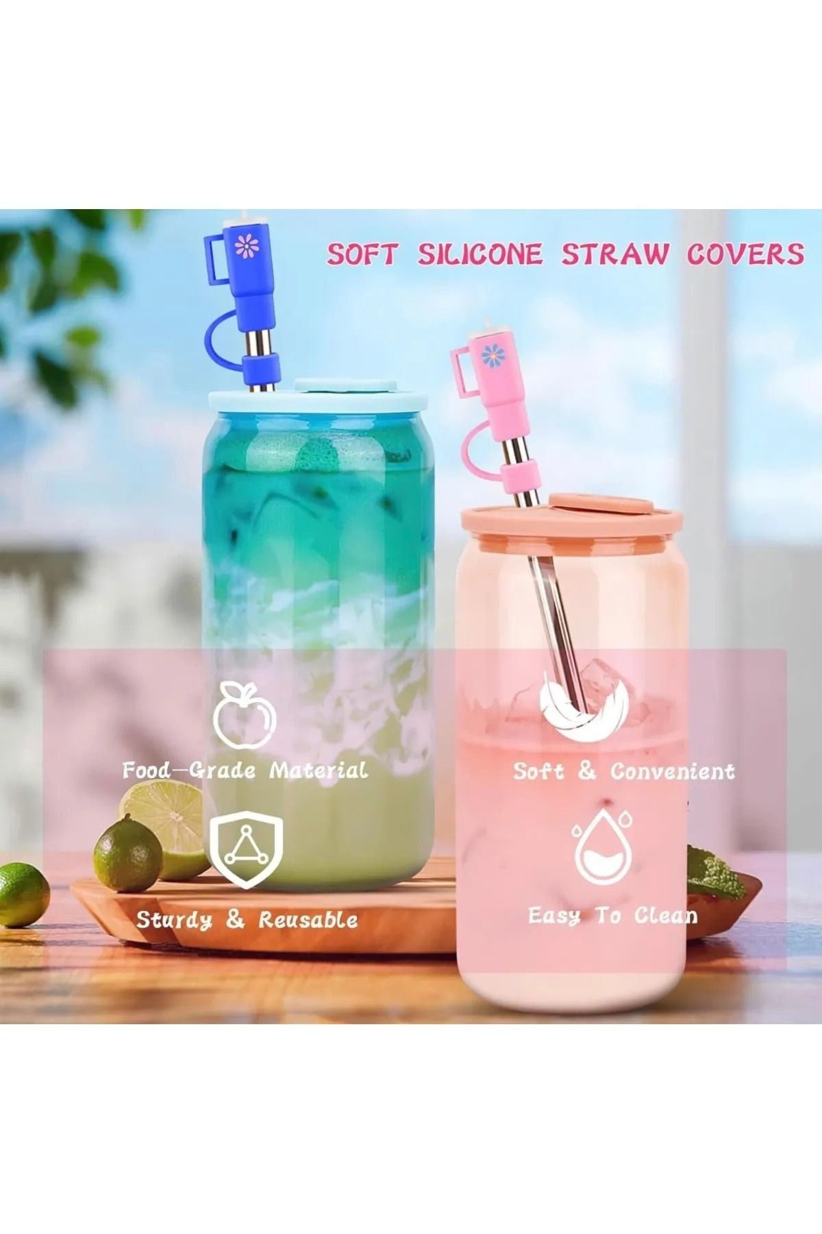 Yenigeldi 1 Adet Pipet Kapağı ( PEMBE ) Pipet Tıpası