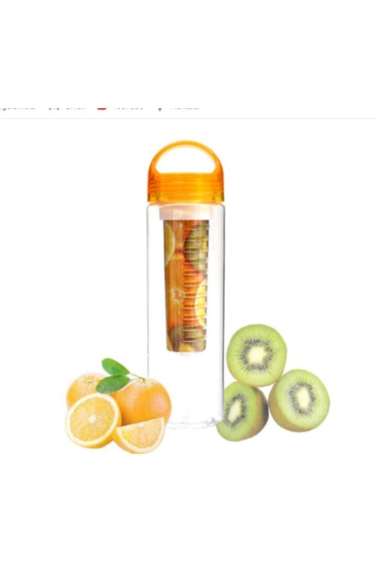 Kadirbaba Home 500 ml Detox Matara & Su Şişesi & Detox Suluk