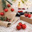 Yenigeldi 12'li Kırmızı 3,5 Cm Yılbaşı Topu, Noel Topu, Çam Ağacı Topu, Süs Topu