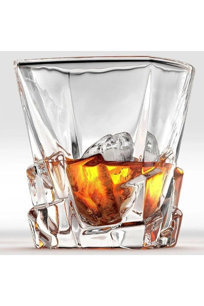 1 Adet İskoç El Yapımı Kurşunsuz Kristal Cam Viski, Şarap, Sunum Bardağı 300 ml