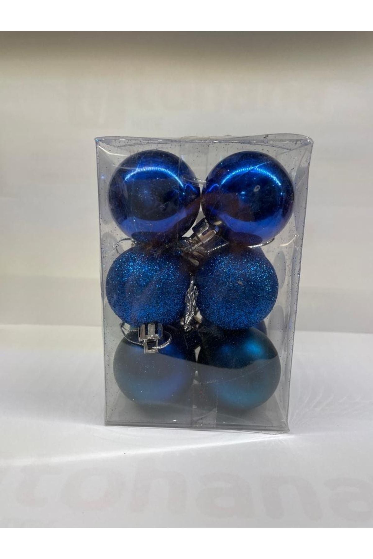 12'li 6cm. Çam Ağacı Süsü, Yılbaşı Süsü