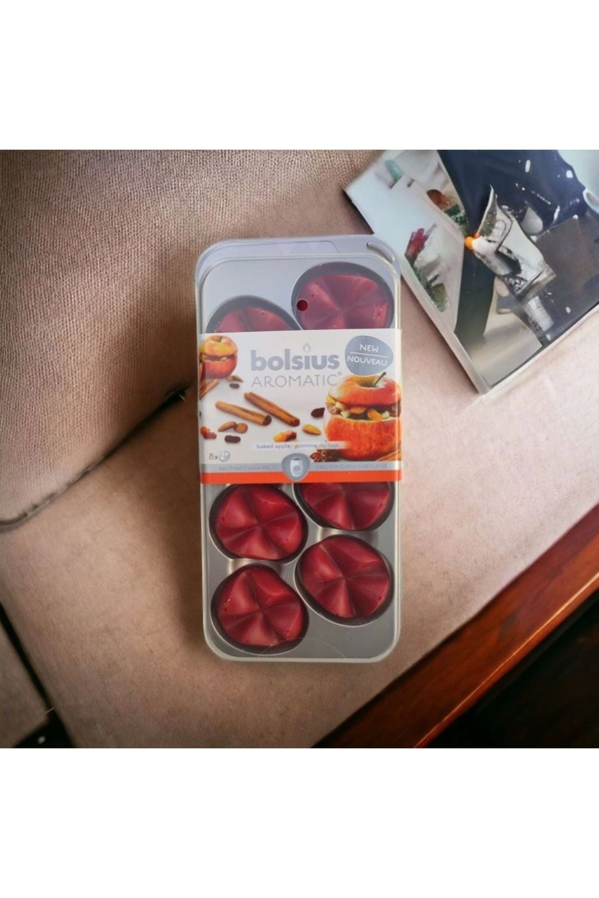 100 Saatlik Mum Buhurdanlık Koku Wax Melt Polonya Yapımı Bolsius Sağlık Sertifikalı